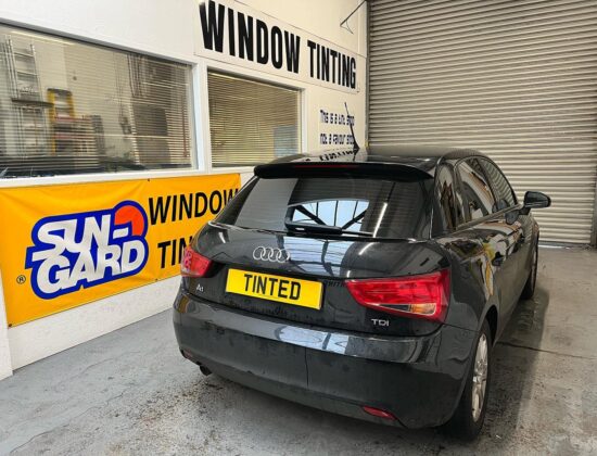 Automotive window tinting